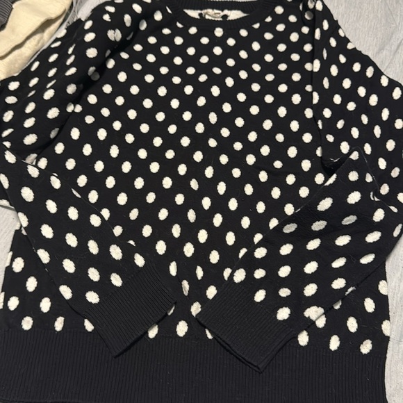 3/25 promo! 41 hawthorn polka dot sweater size medium - Picture 6 of 7